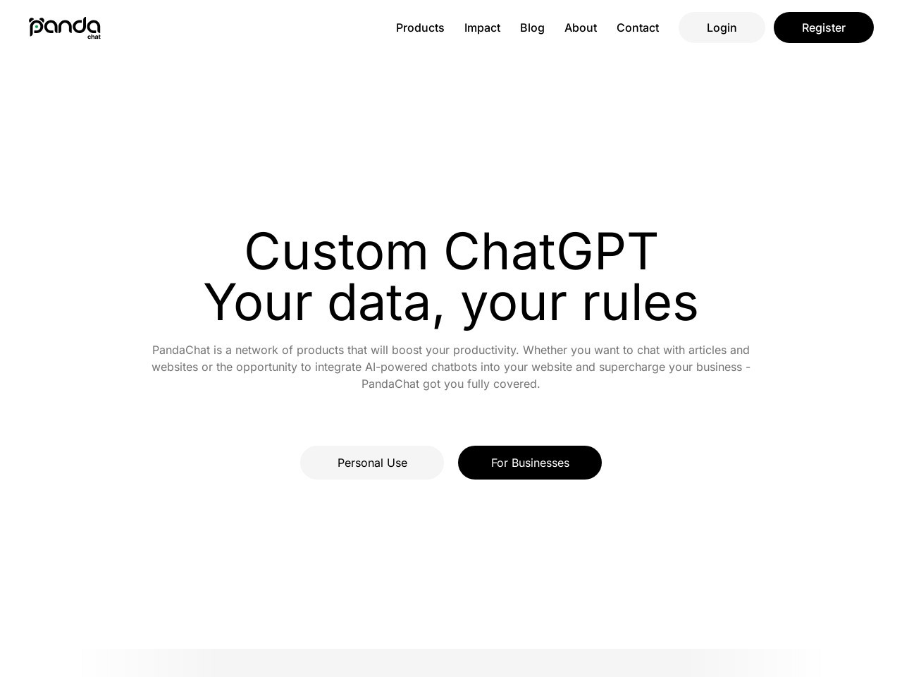 Pandachat - Understand any data instantly using AI