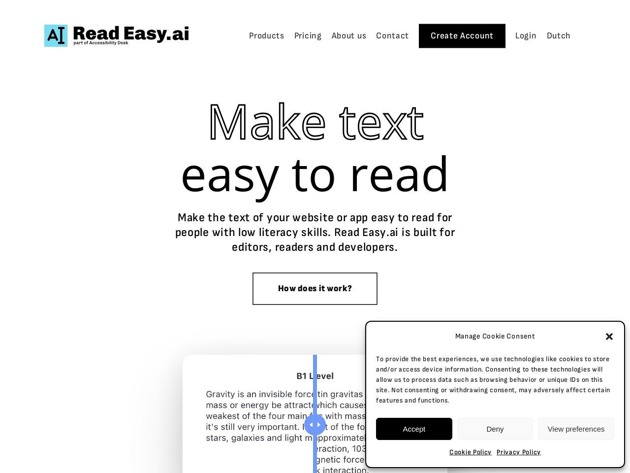 Read Easy.ai
