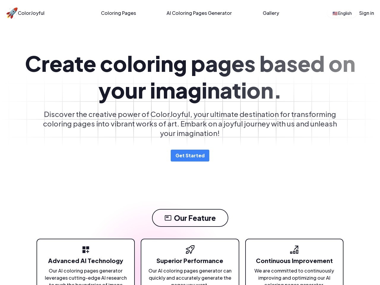 AI Coloring Pages Generator