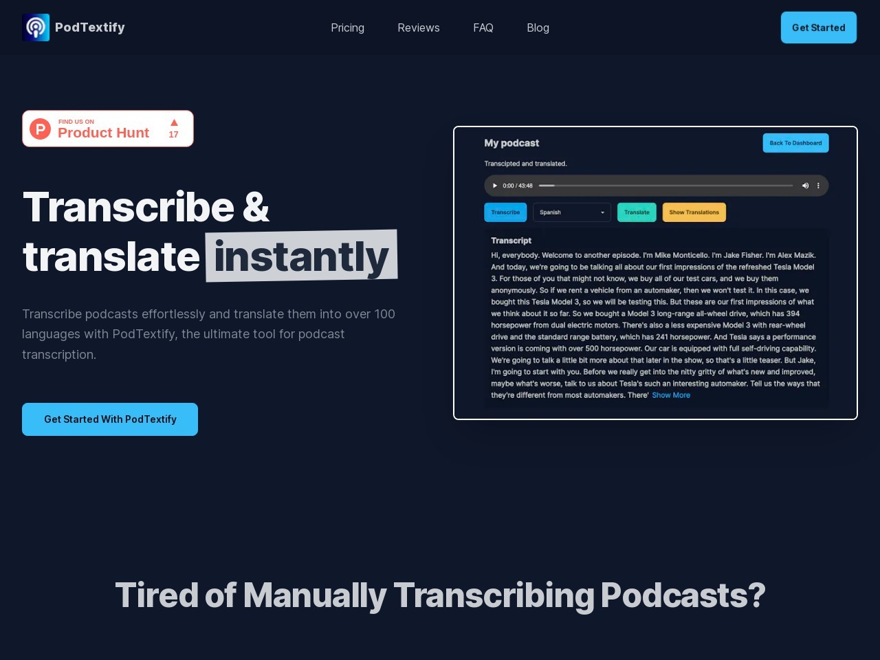 PodTextify