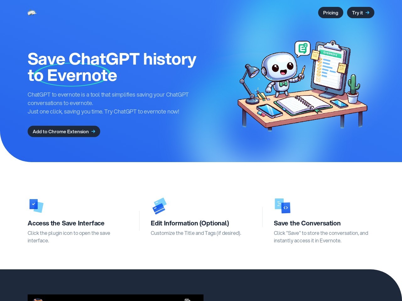 ChatGPT to Evernote ChatGPT to Evernote