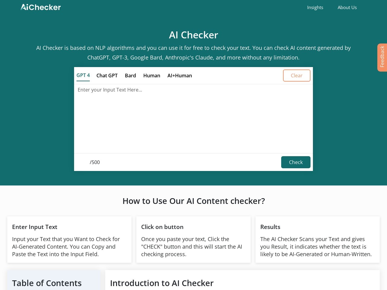 AI Checker