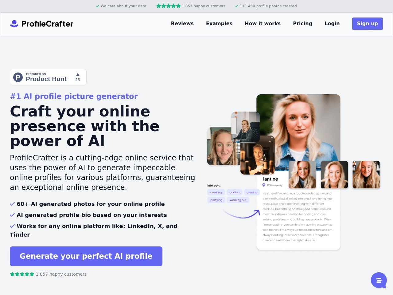 Profile Crafter Profile Crafter