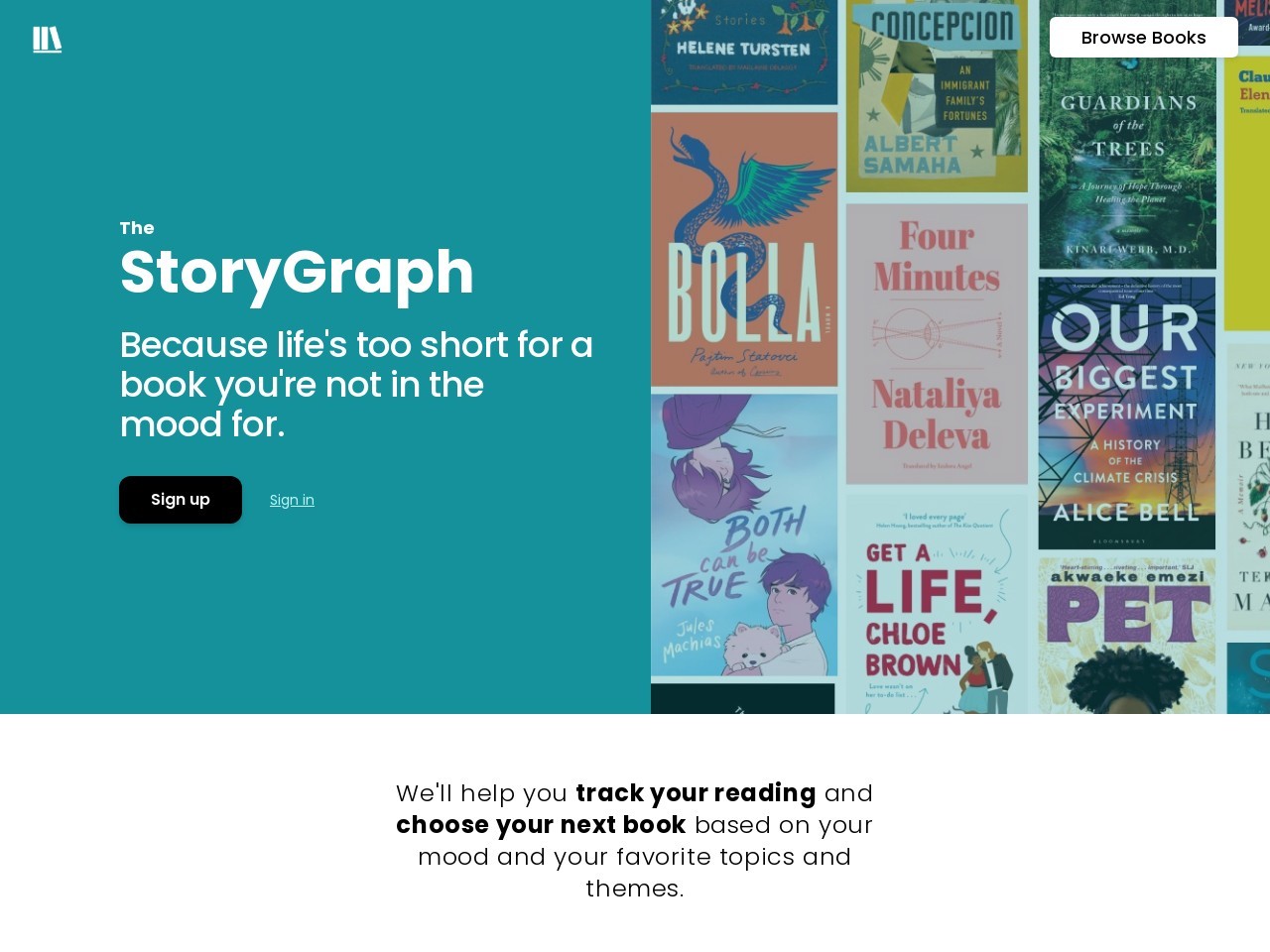 The StoryGraph