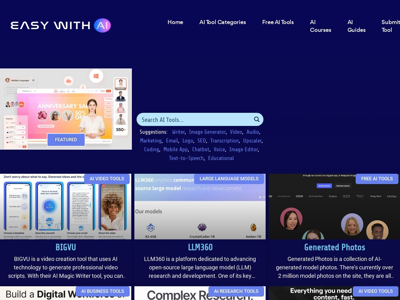 Easy With AI - Best AI Tools & Services
