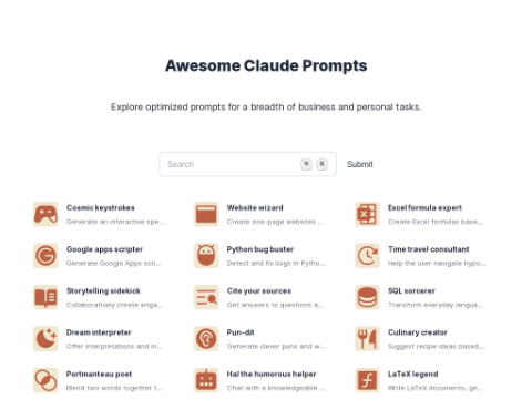 Awesome Claude Prompts