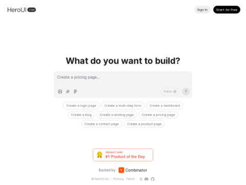 Hero UI